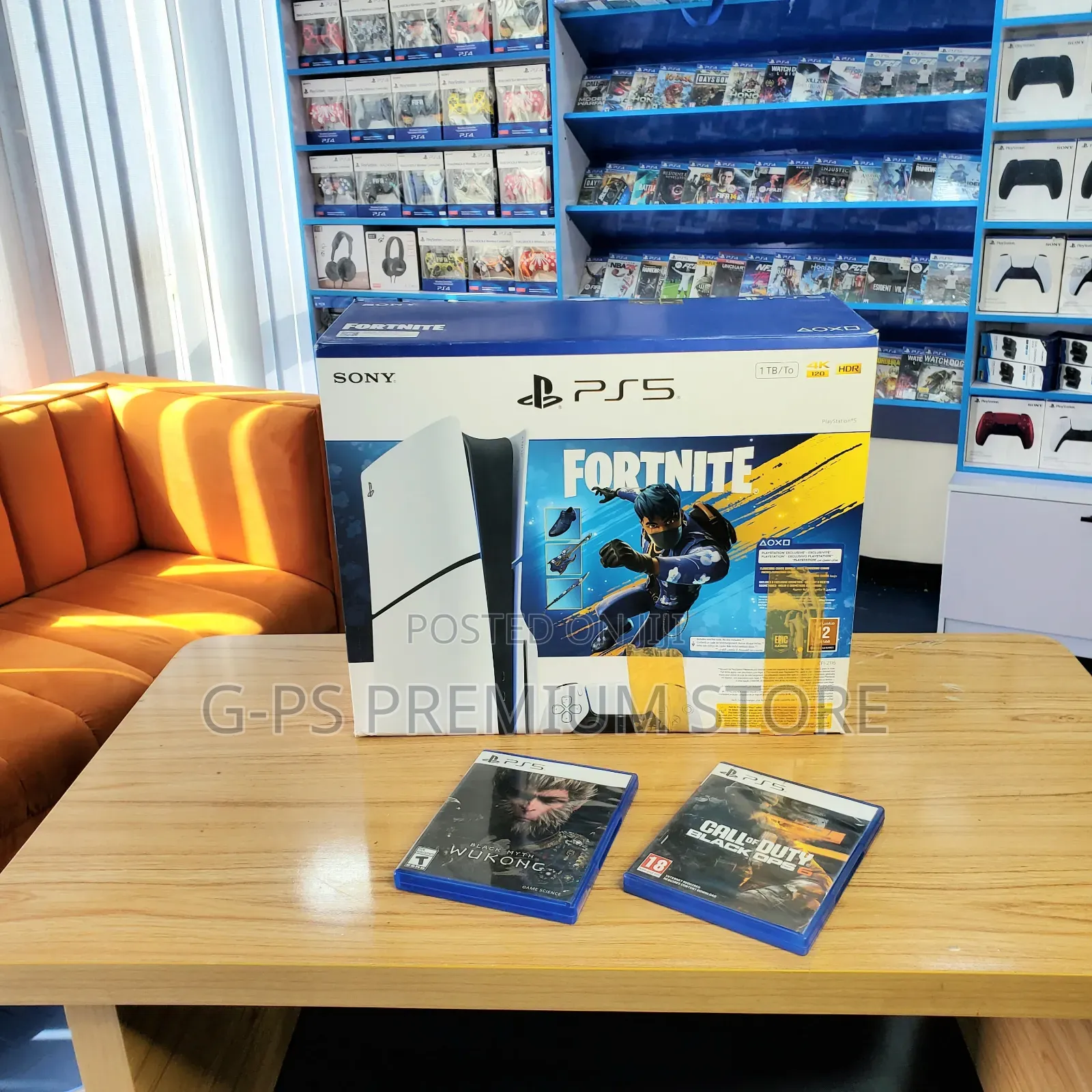 PS5 Slim Brand New – Exchange ይቻላል