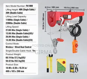 Winch Pa 1000