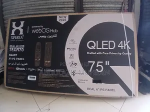 Xperia 75 Inche QLED Framless Single Scrine TV