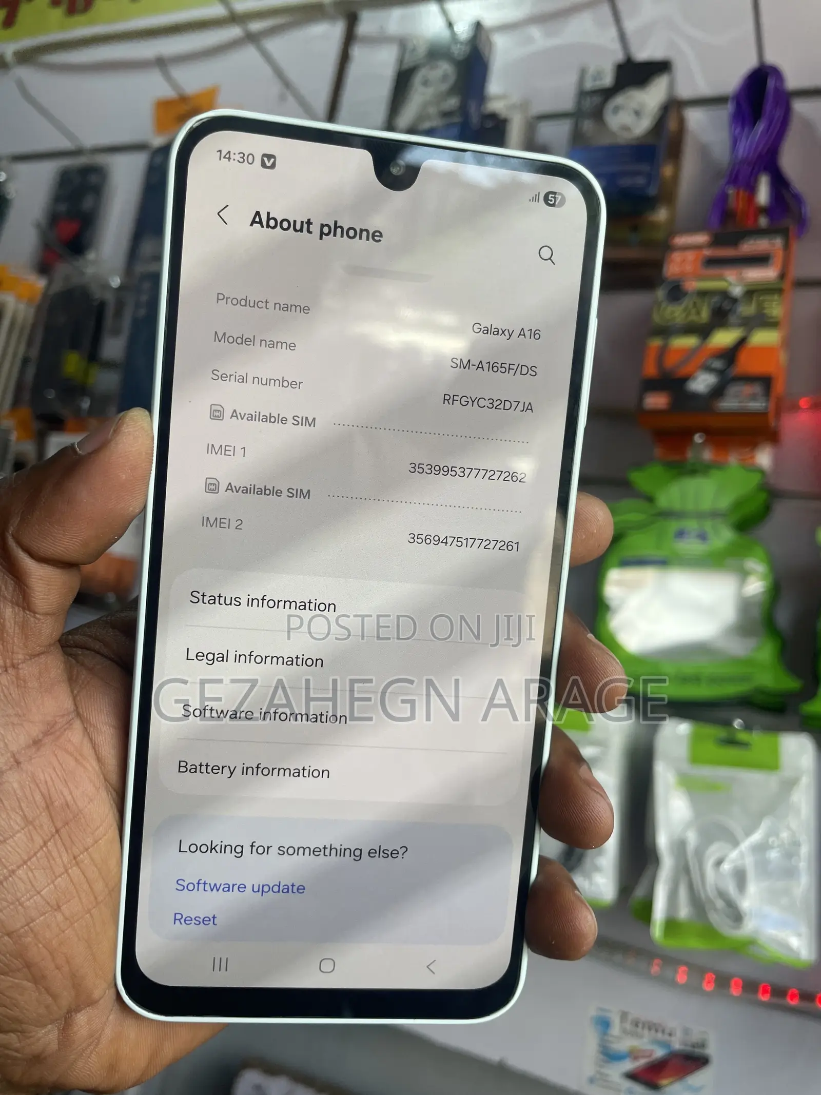 Samsung Galaxy A16 128 GB Graphite