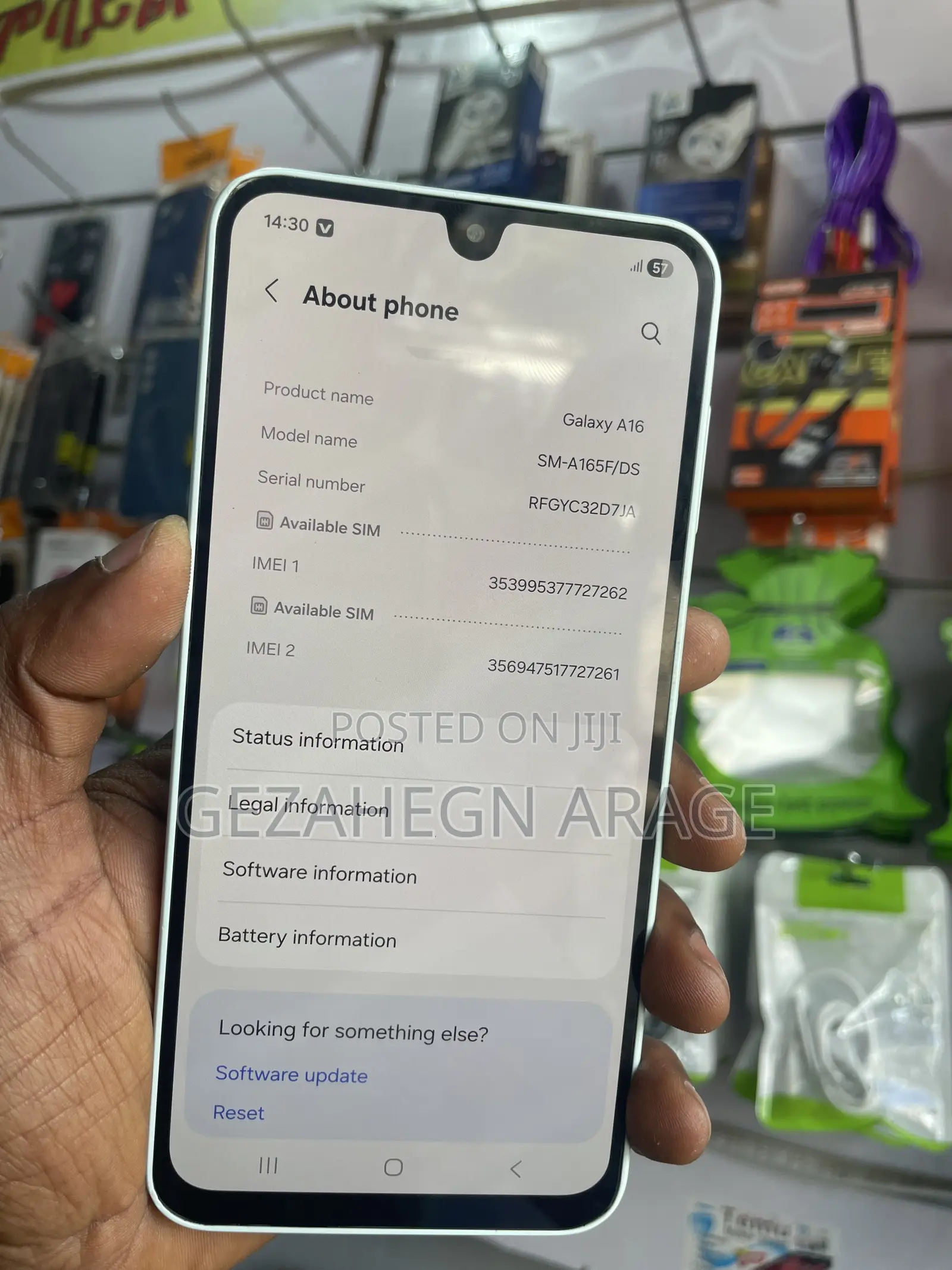 Samsung Galaxy A16 128 GB Graphite