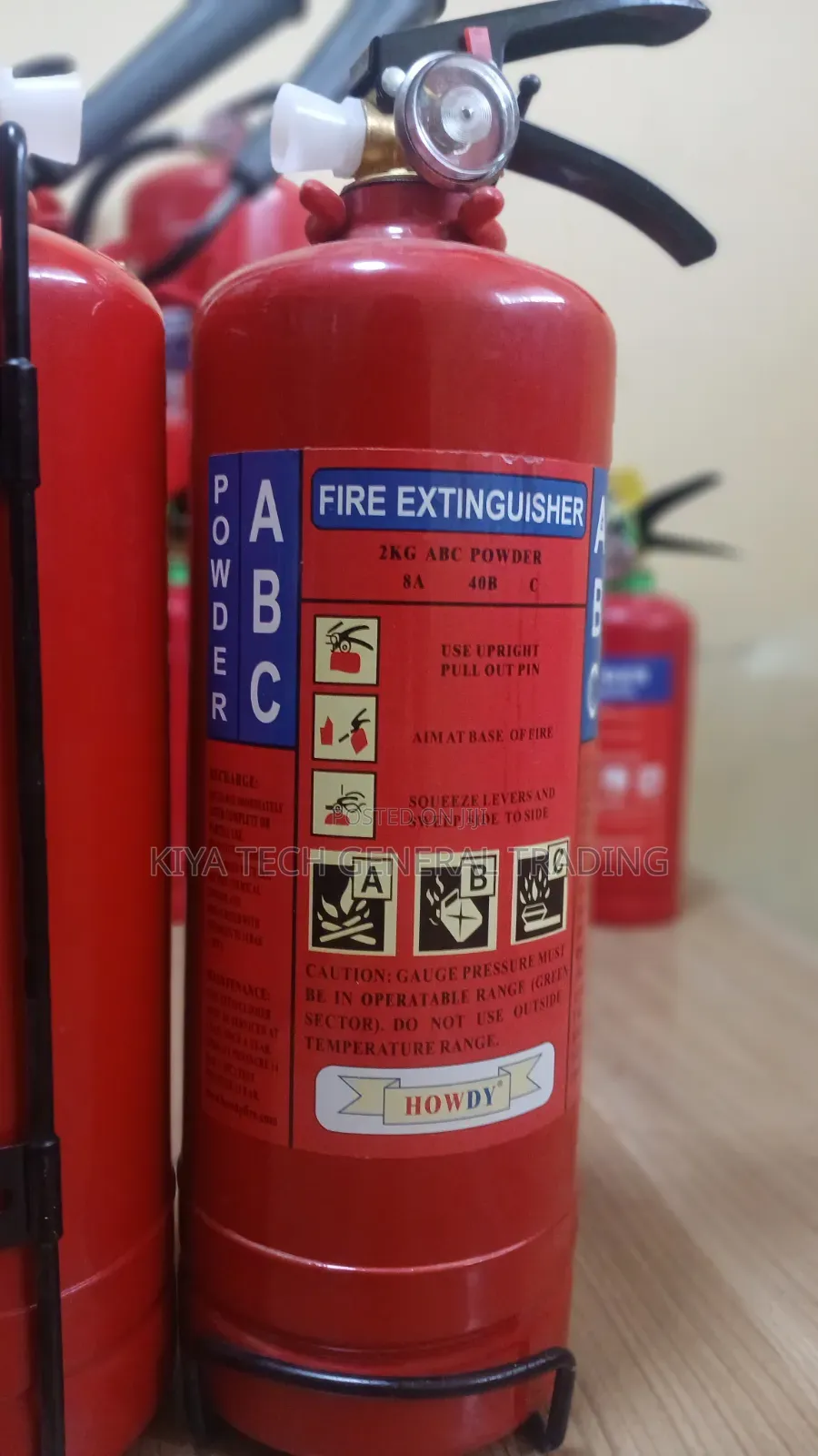 Small Size, Serious Protection: 2kg ABC Powder Fire Extinguisher