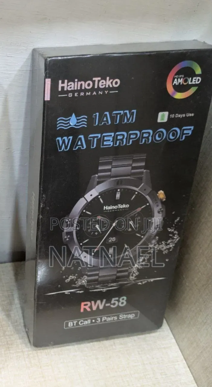 Haino Teko Germany Smartwatches ባለ ሁለት ምርጫ