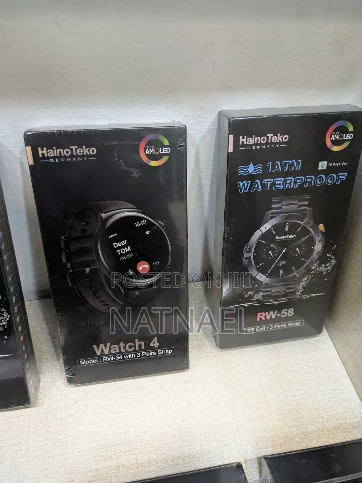 Haino Teko Germany Smartwatches ባለ ሁለት ምርጫ