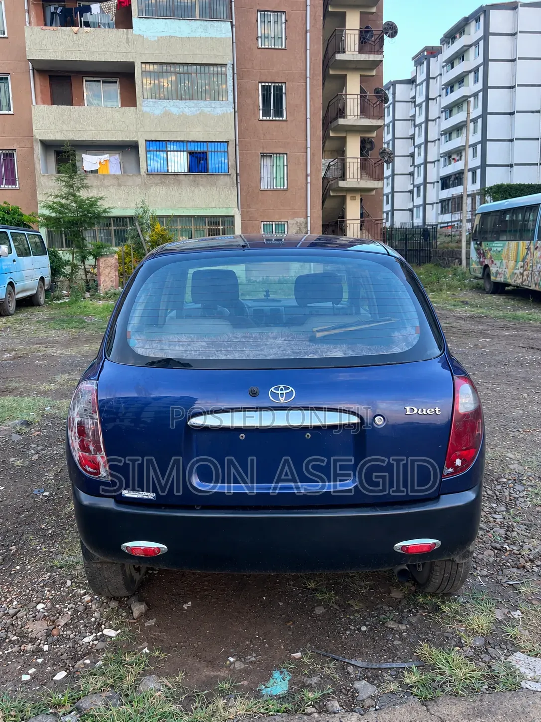 Toyota Duet 2000 Blue