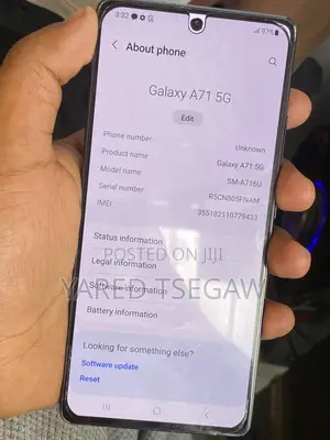 Samsung Galaxy A71 5G 128 GB Black