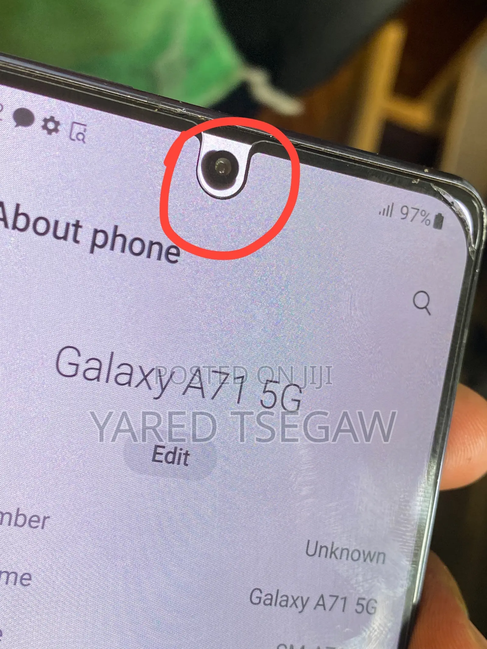 Samsung Galaxy A71 5G 128 GB Black