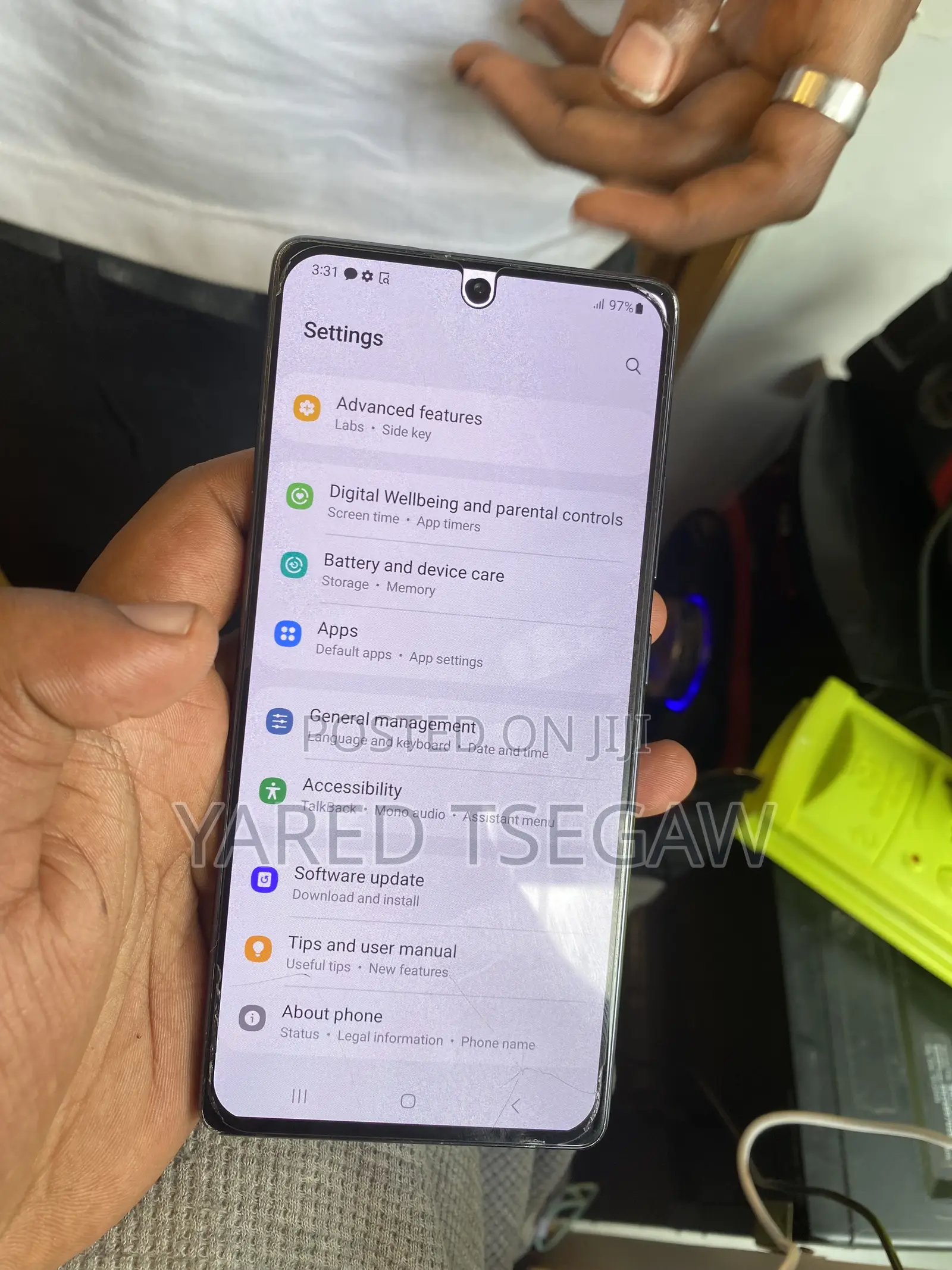 Samsung Galaxy A71 5G 128 GB Black