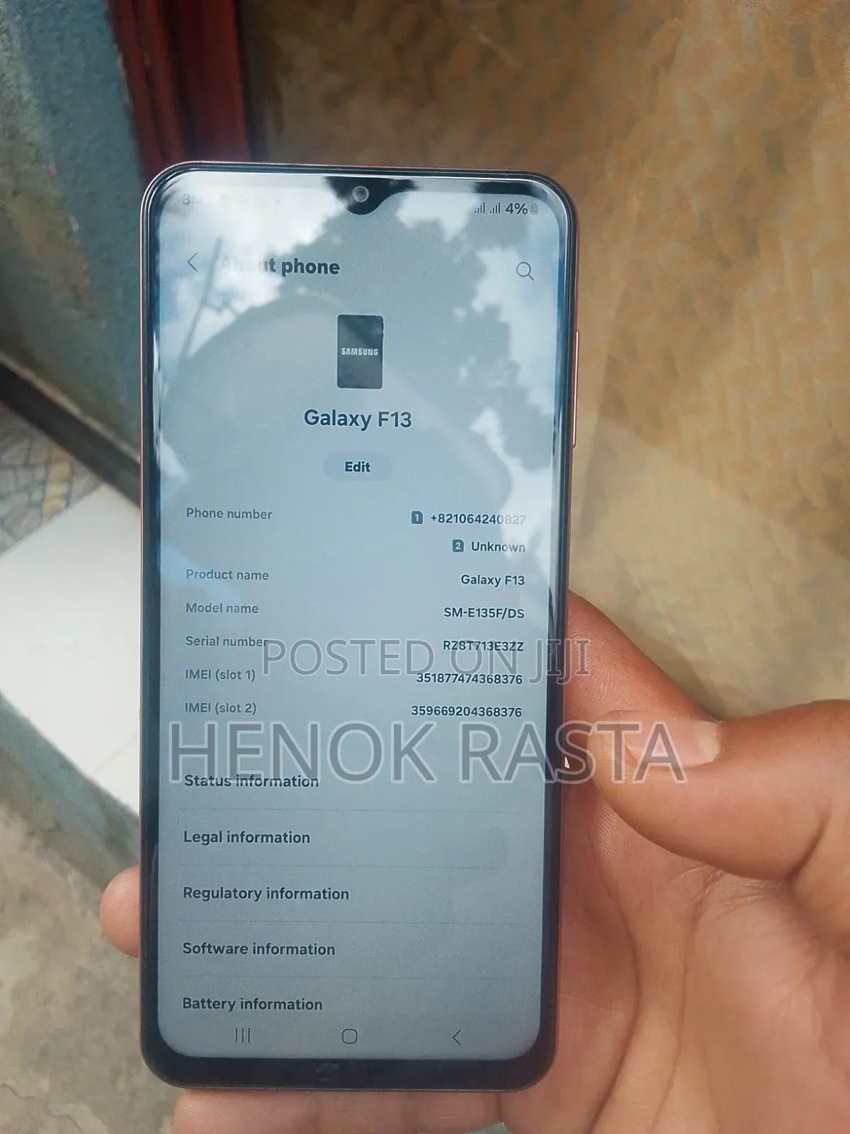 Samsung Galaxy F13 64 GB Rose Gold