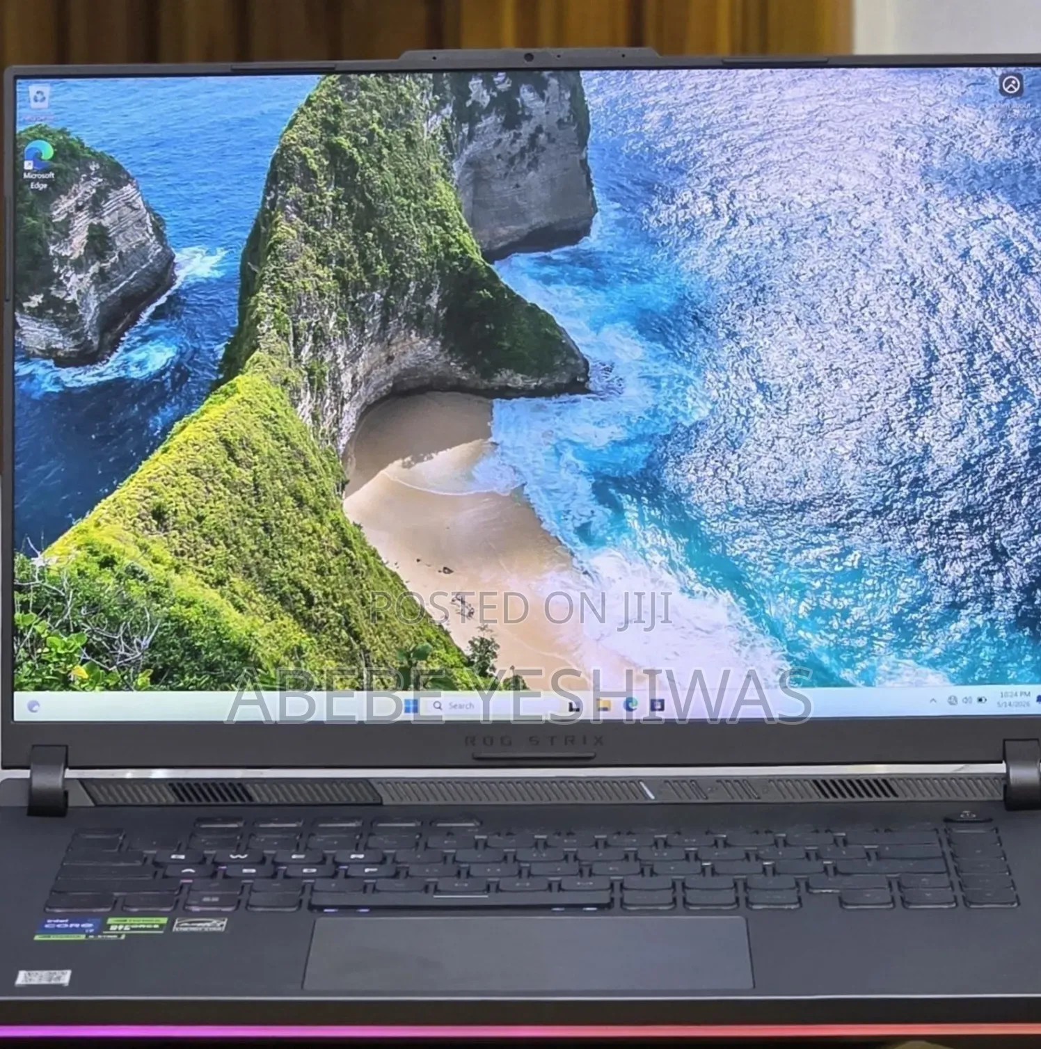 New Laptop Asus ROG Strix G16 16GB Intel Core i7 SSD 512GB