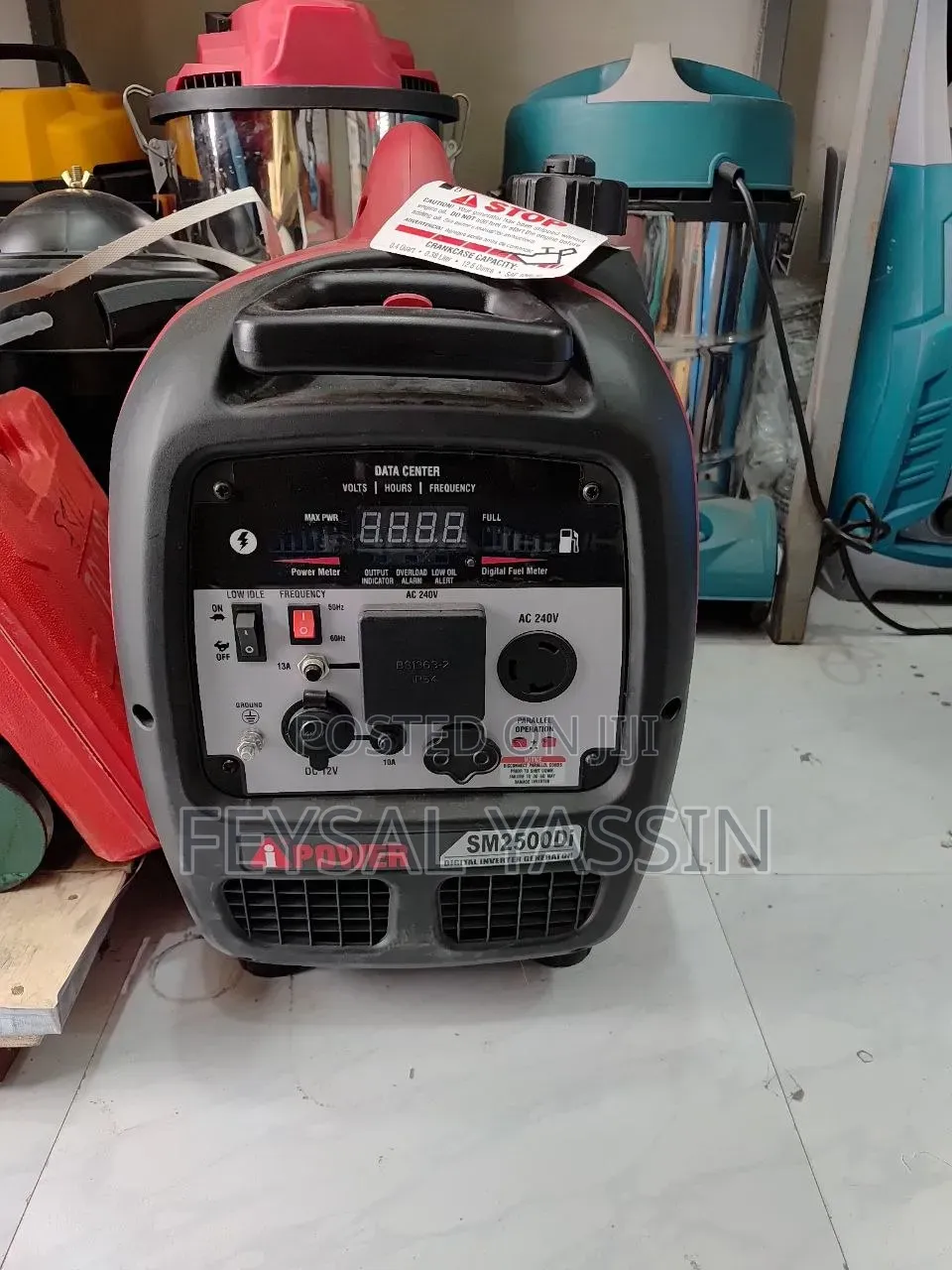 iPOWER SM2500Di Digital Inverter Generator - 2200W Portable & Silent
