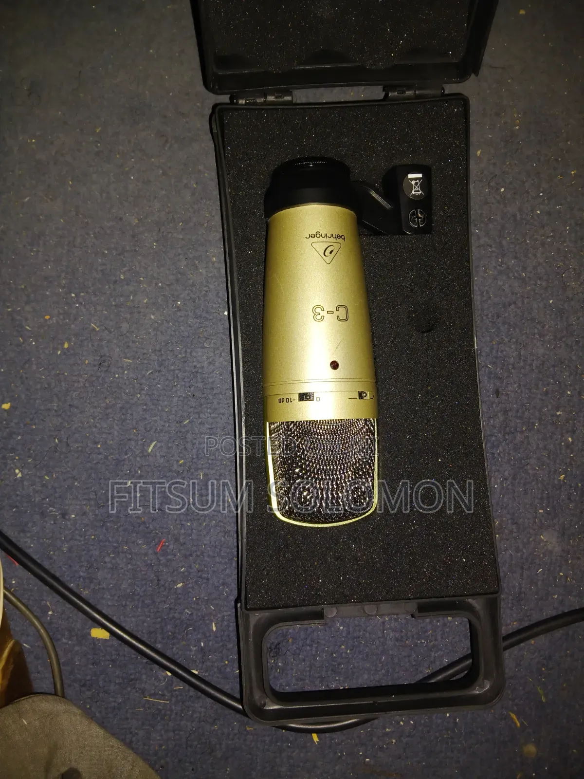 For Sale: Behringer C-3 Dual-Diaphragm Studio Condenser Microphone