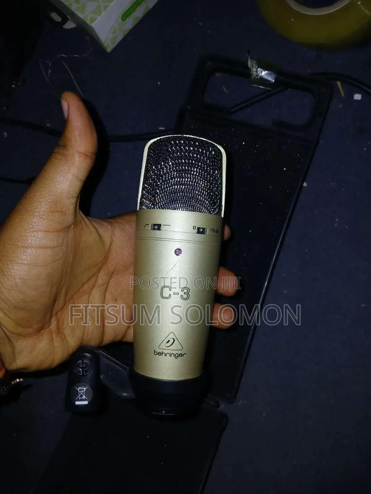 For Sale: Behringer C-3 Dual-Diaphragm Studio Condenser Microphone