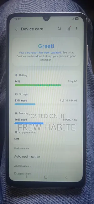 Samsung Galaxy A06 64 GB White