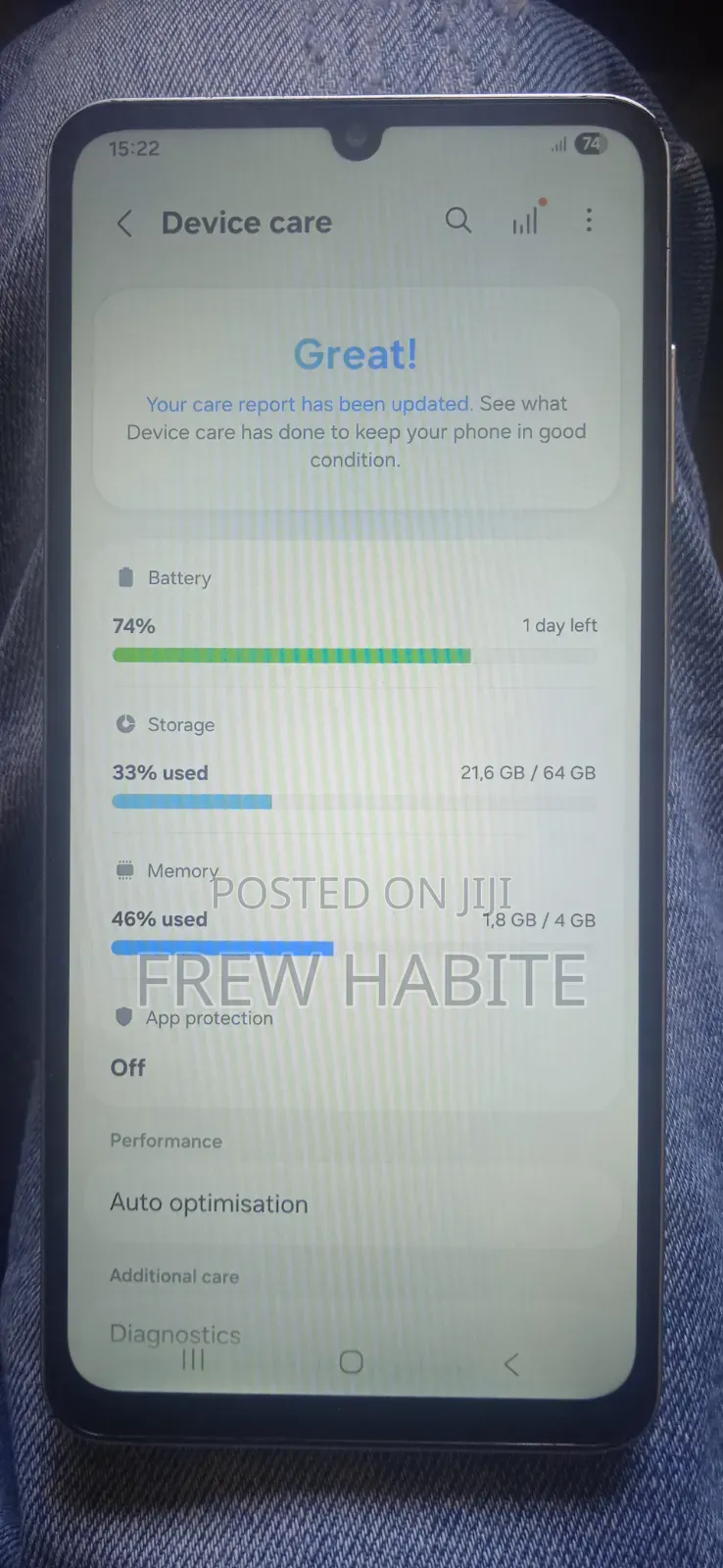 Samsung Galaxy A06 64 GB White