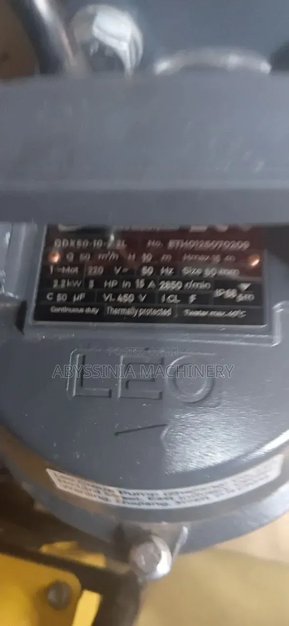 LEO 3HP Water Pump – Powerful & Reliable Performance!
