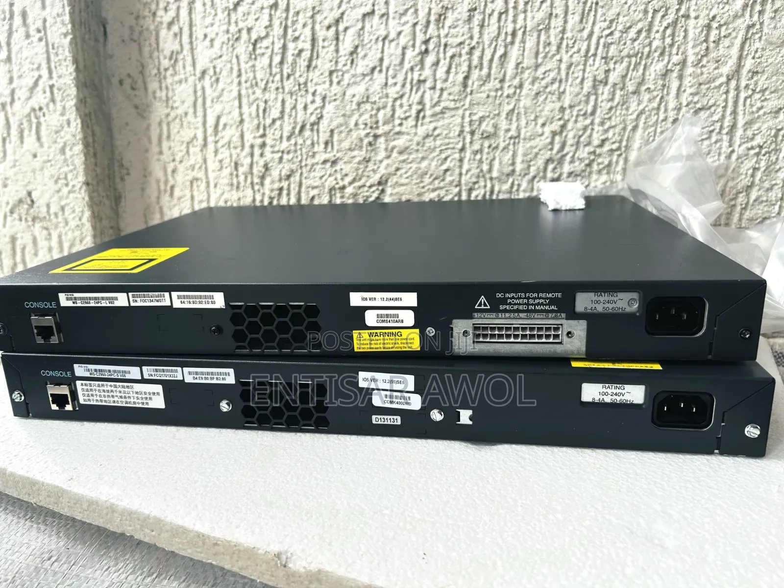 CISCO Catalyst WS-C2960-24PC-L -PoE 1G SFP) Managed Ethernet Switch