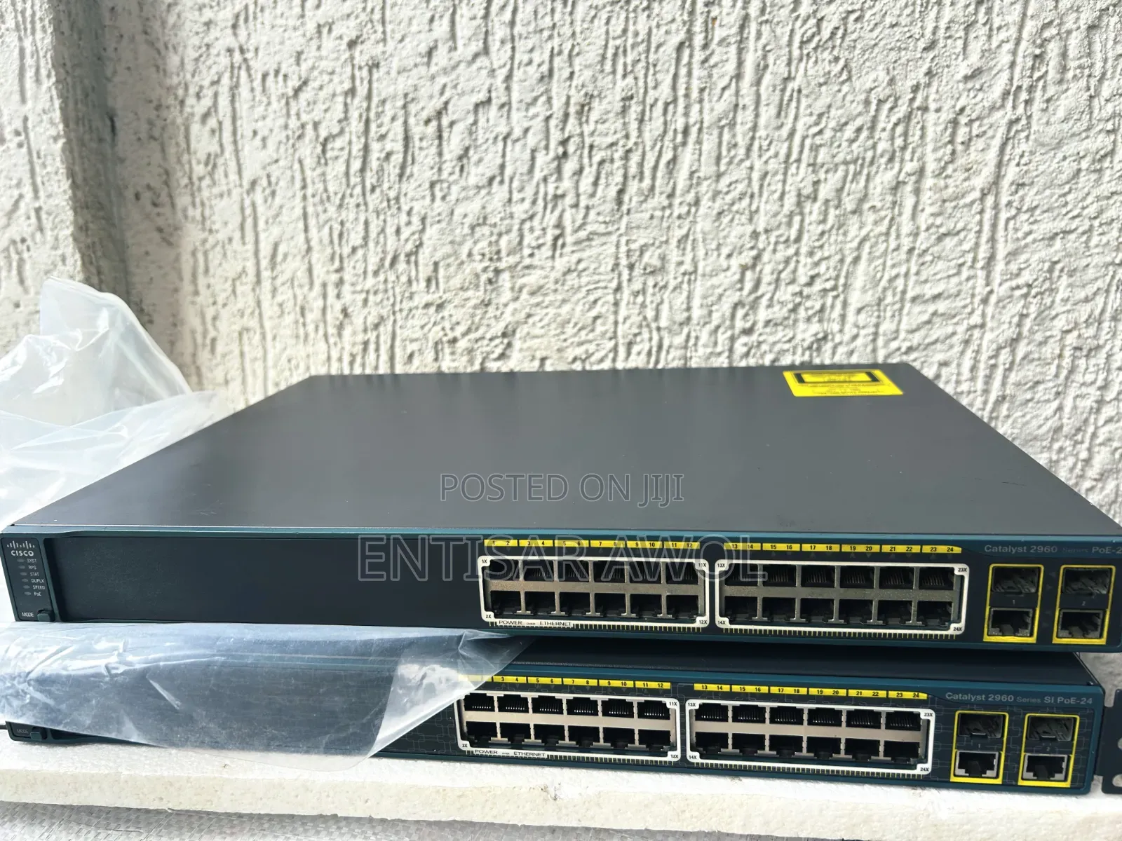 CISCO Catalyst WS-C2960-24PC-L -PoE 1G SFP) Managed Ethernet Switch