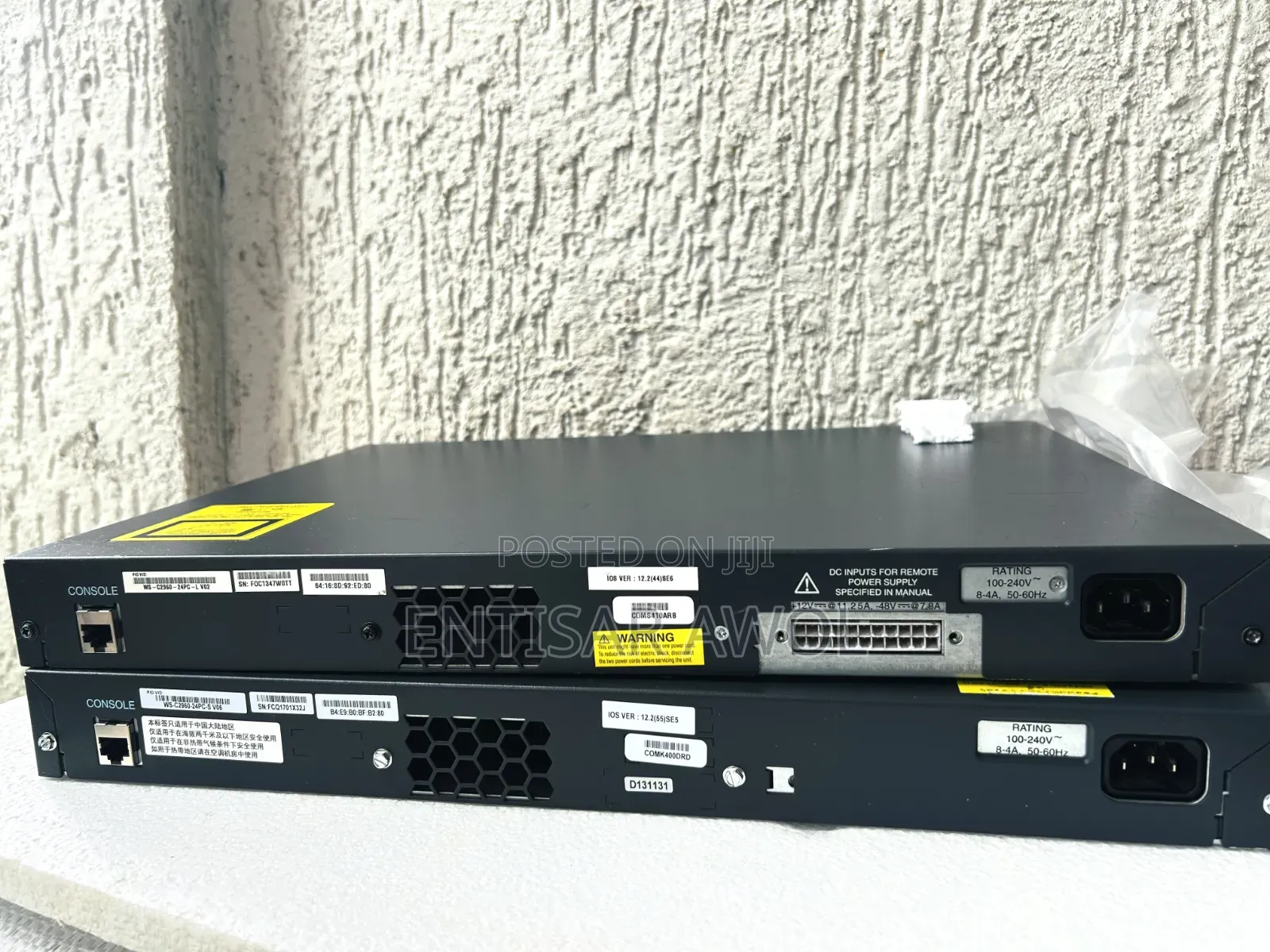 CISCO Catalyst WS-C2960-24PC-L -PoE 1G SFP) Managed Ethernet Switch