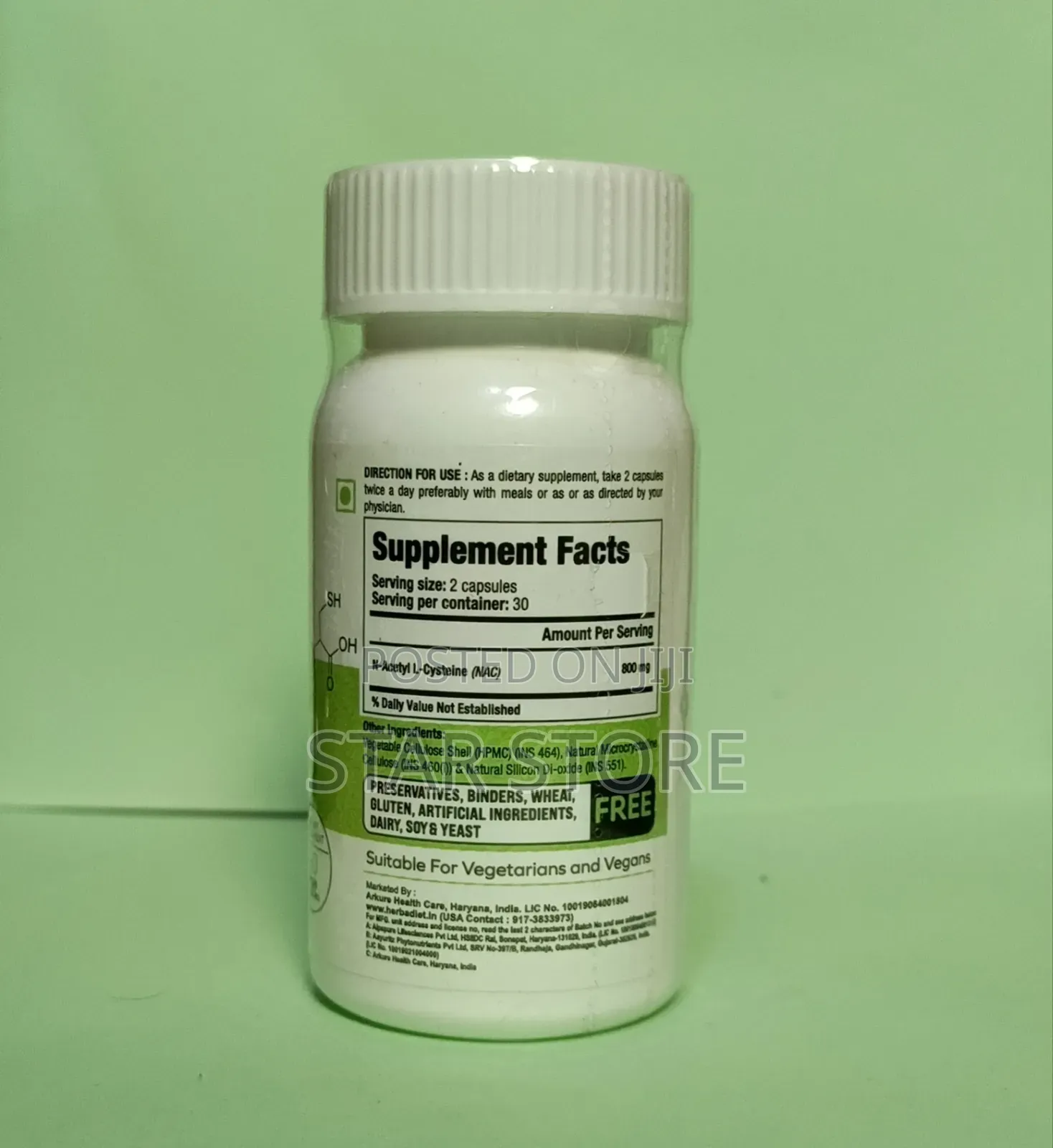 Nac ( N-Acetyle L-Cysteine)
