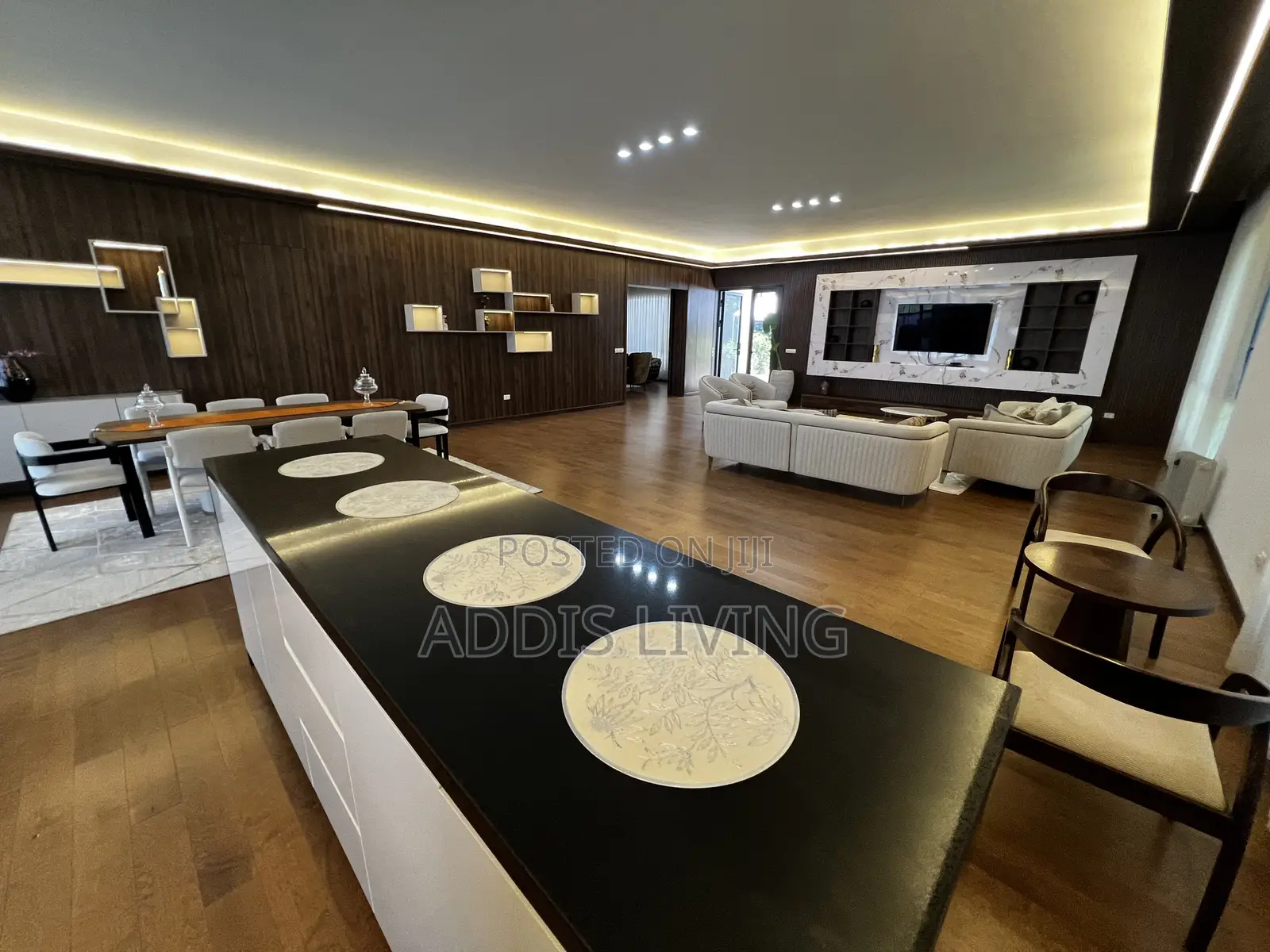 Furnished 6bdrm Villa in Bole for rent