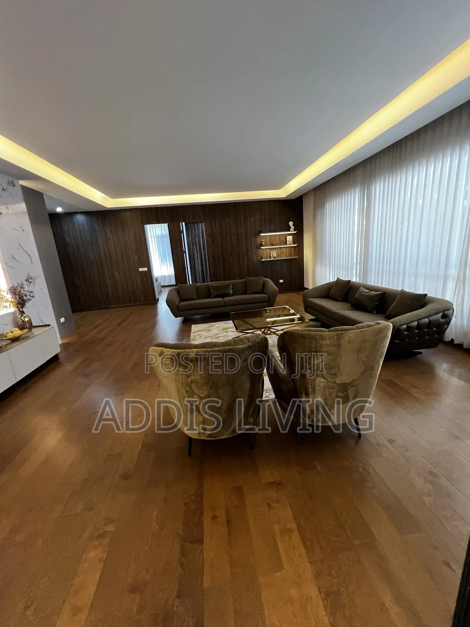 Furnished 6bdrm Villa in Bole for rent
