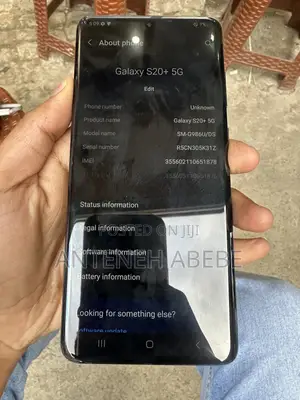 Samsung Galaxy S20+ 5G 128 GB Black