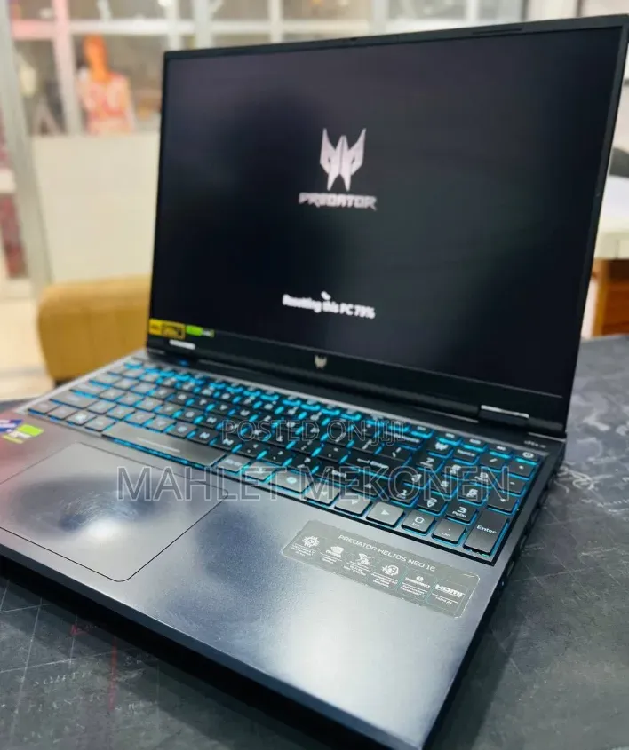 New Laptop Acer Predator Helios Neo 16 16GB Intel Core i9 SSD 1T