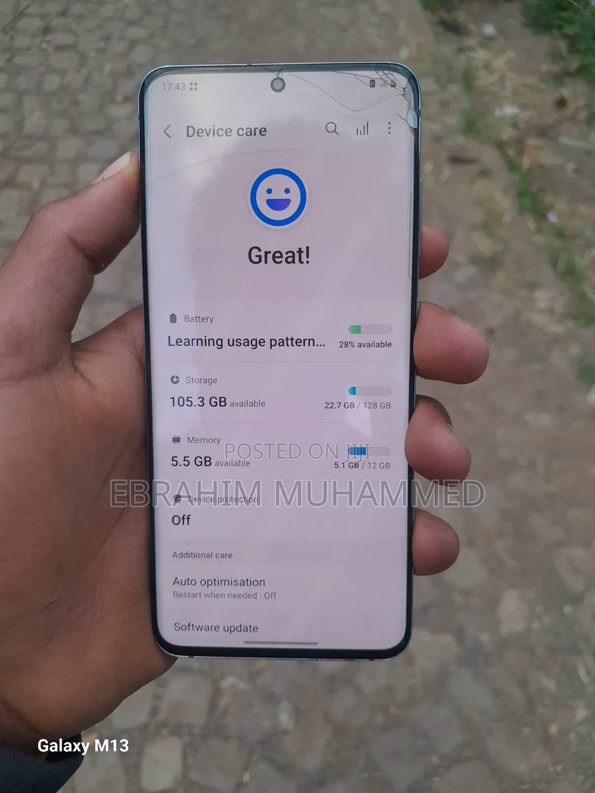 Samsung Galaxy S20+ 5G 128 GB Bronze