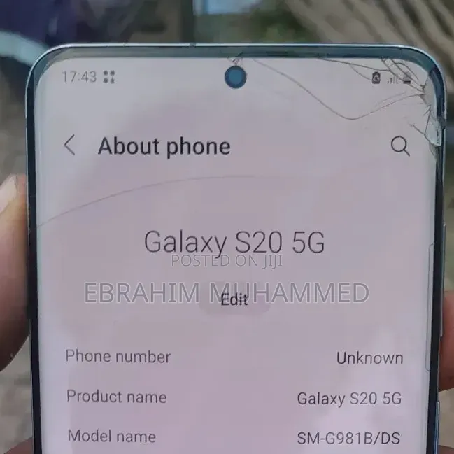 Samsung Galaxy S20+ 5G 128 GB Bronze