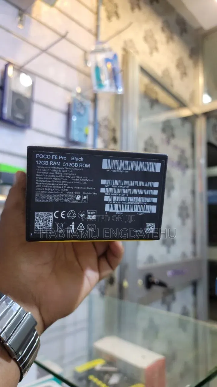 New Xiaomi Poco F8 Pro 512 GB Black