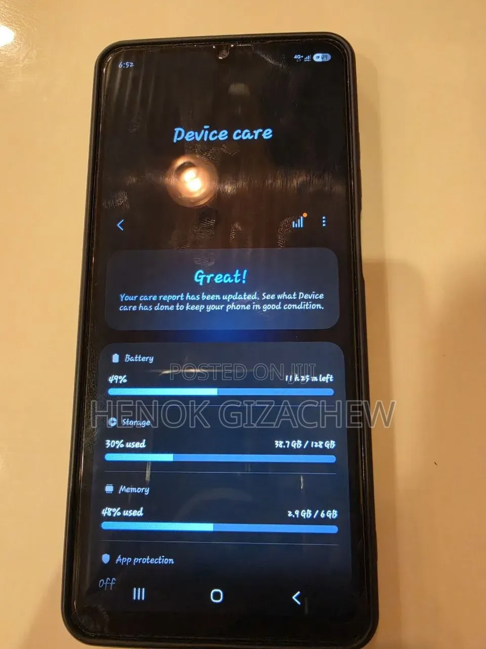 Samsung Galaxy M06 5G 128 GB Gray