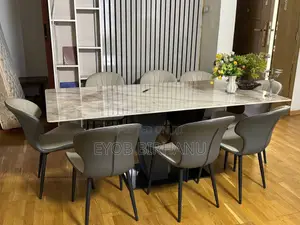 Dining Table / የገበታ ጠረጴዛ ከ 8 ወንበር ጋር