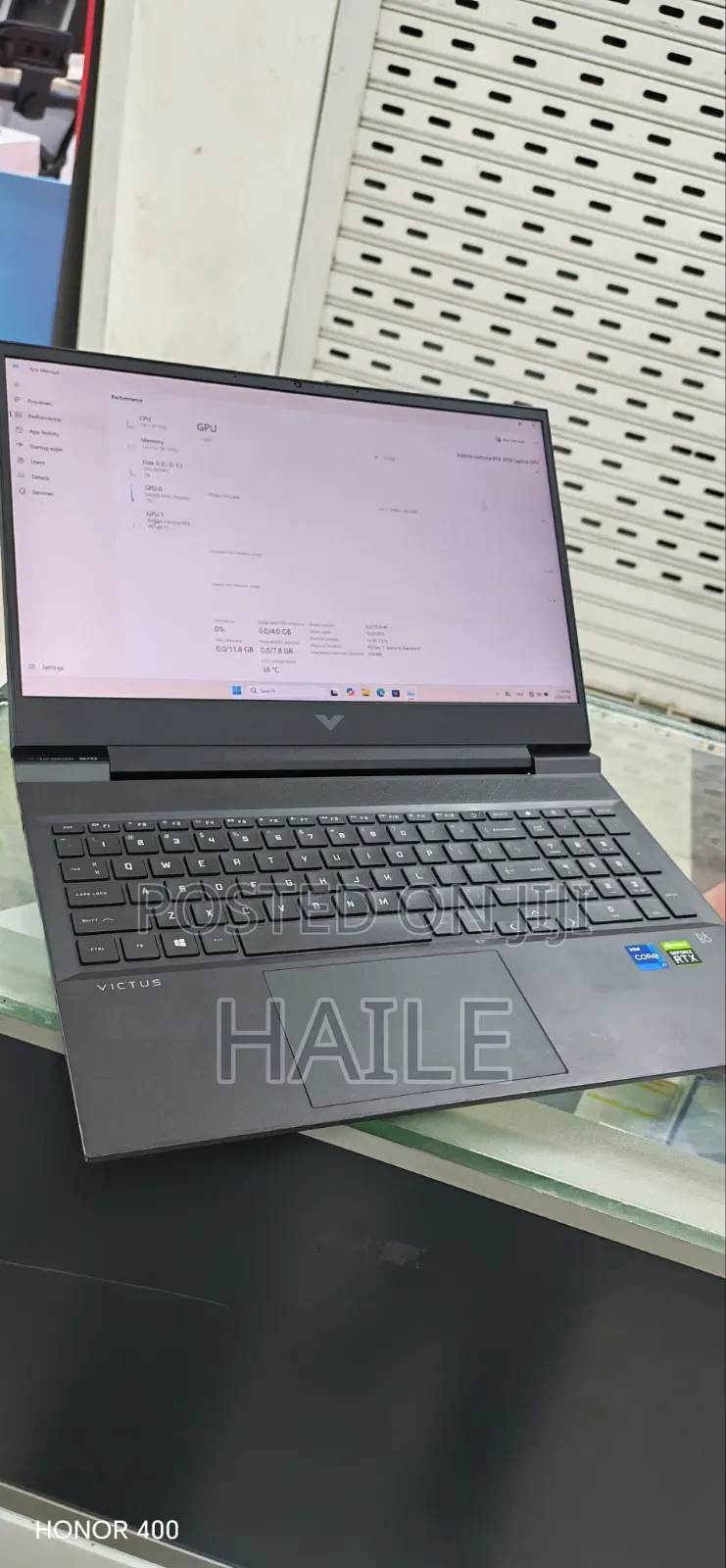 New Laptop HP Victus 16 16GB Intel Core i7 SSD 512GB