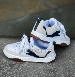 Puma Park Lifestyle SD White/Club Navy Unisex Sneakers – New Arrival