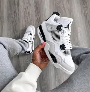 Nike Air Jordan 4 Retro “Military Black” Shoes – New Arrival