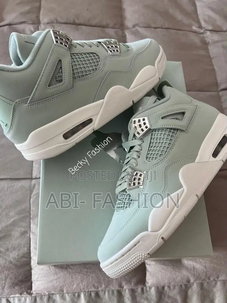 Nike Air Jordan 4 Retro “Seafoam” Shoes – Fresh Style | New Arrival