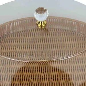 Round Serving Tray የእንጀራ ማቅረቢያ