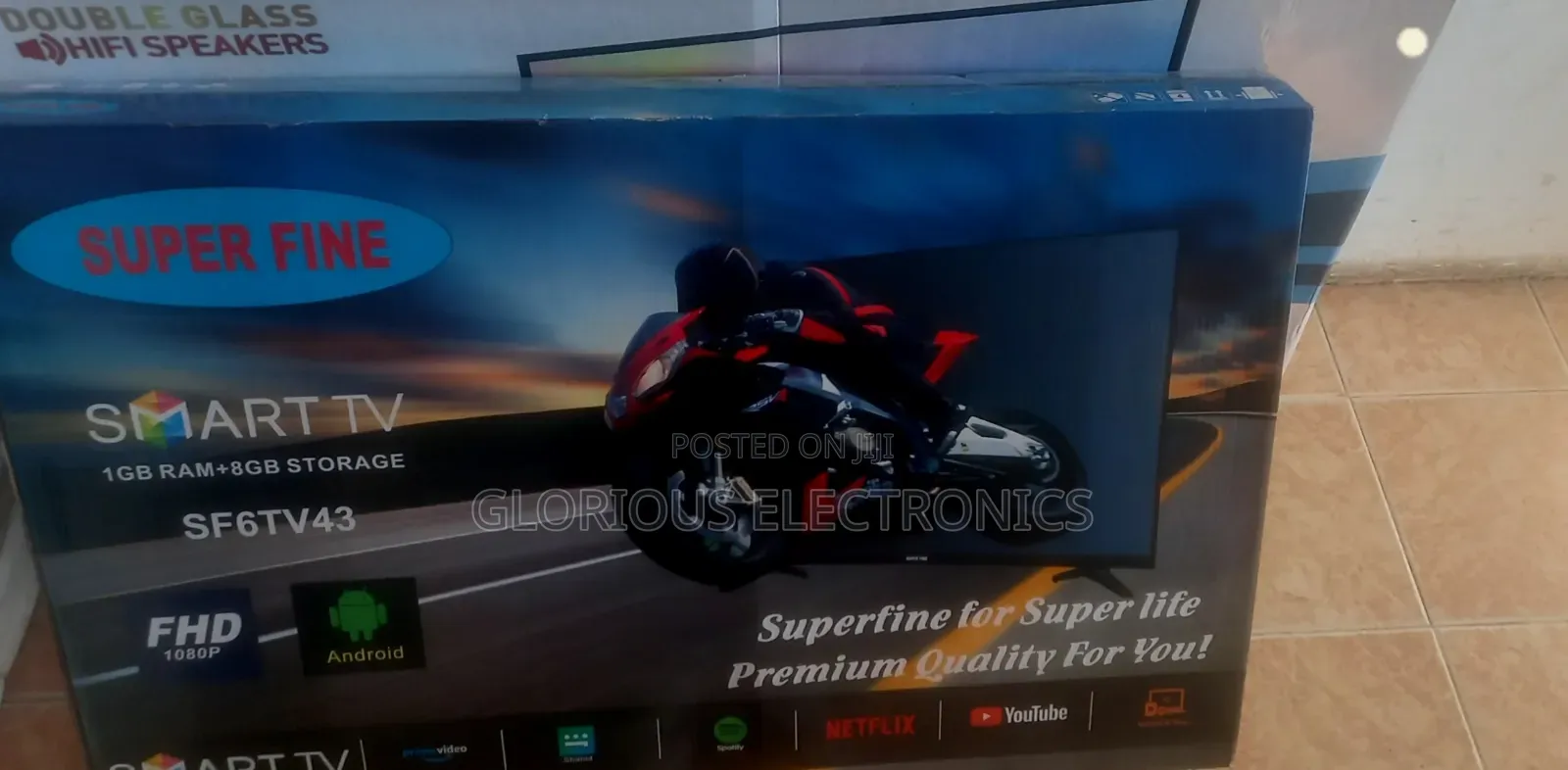 Super Fine 43" Smart TV