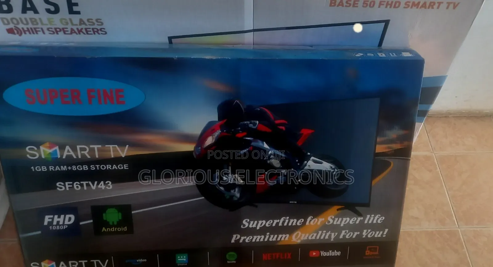 Super Fine 43" Smart TV