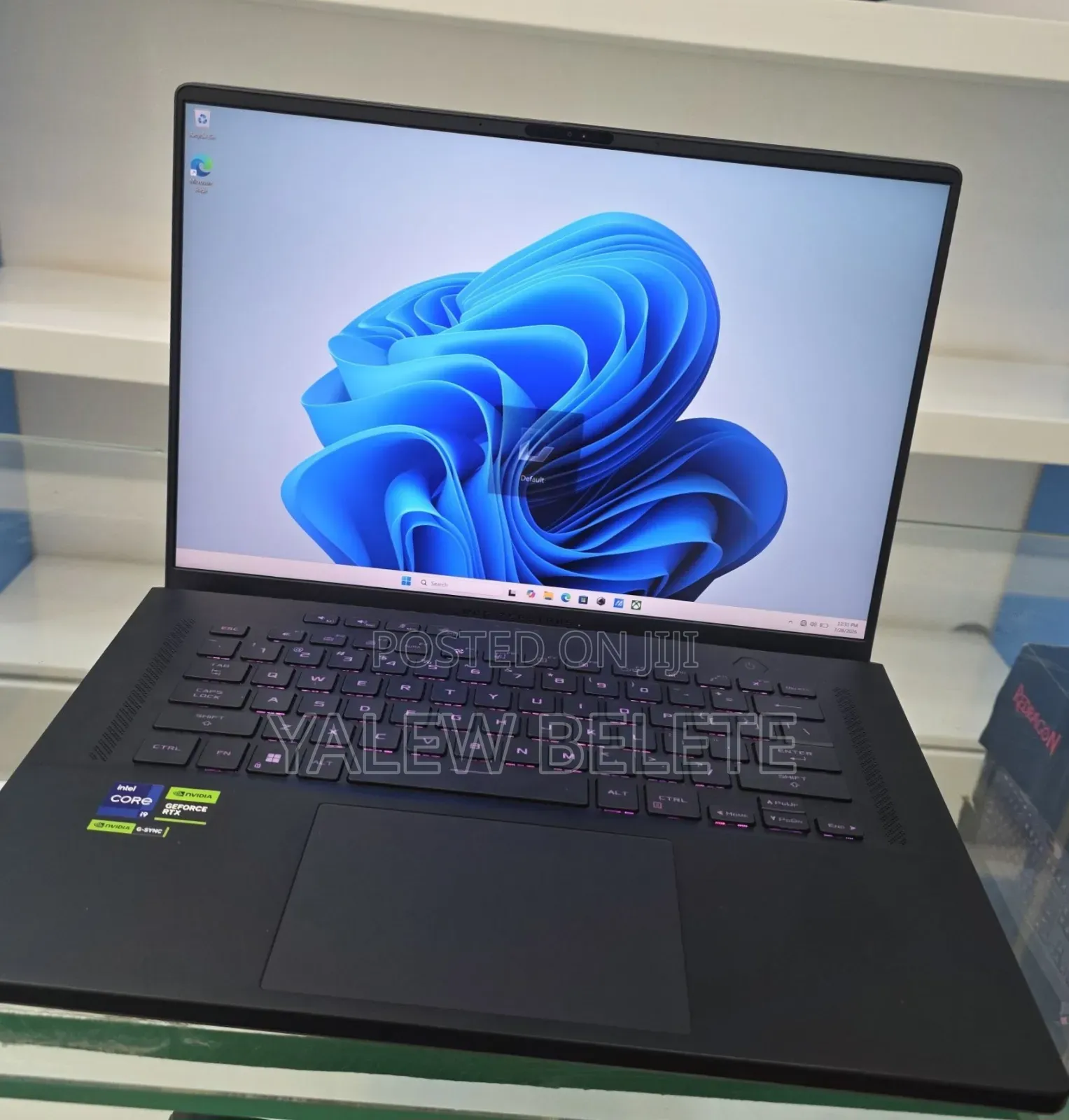 New Laptop Asus ROG Zephyrus G15 16GB Intel Core i9 SSD 1T