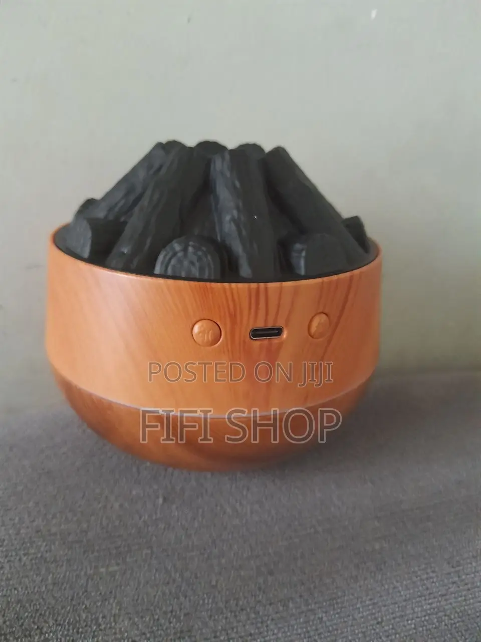 Humidifier Charcoal Fire Aroma Oil Diffuser Ultrasonic Air Humidifier