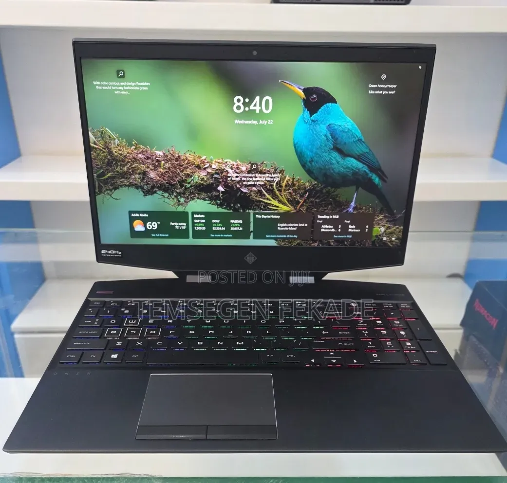 New Laptop HP Omen 15 16GB Intel Core i7 SSD 1T