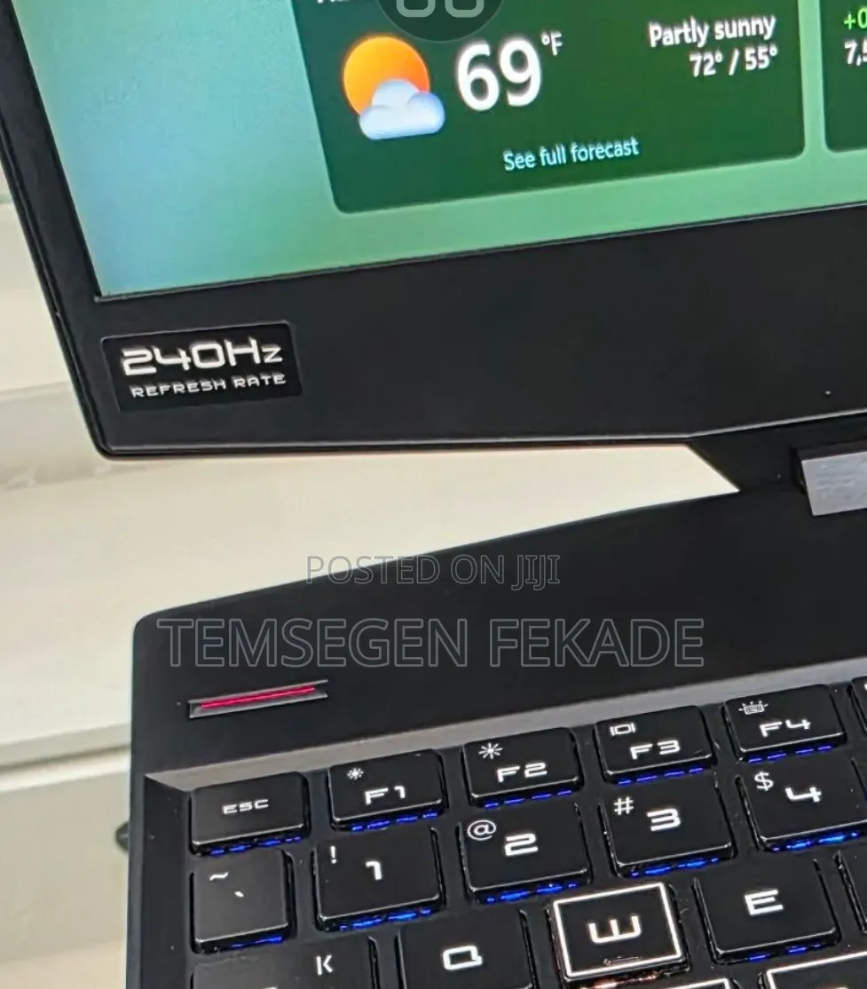 New Laptop HP Omen 15 16GB Intel Core i7 SSD 1T