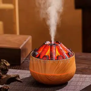 Humidifier Charcoal Fire Aroma Oil Diffuser Ultrasonic Air Humidifier