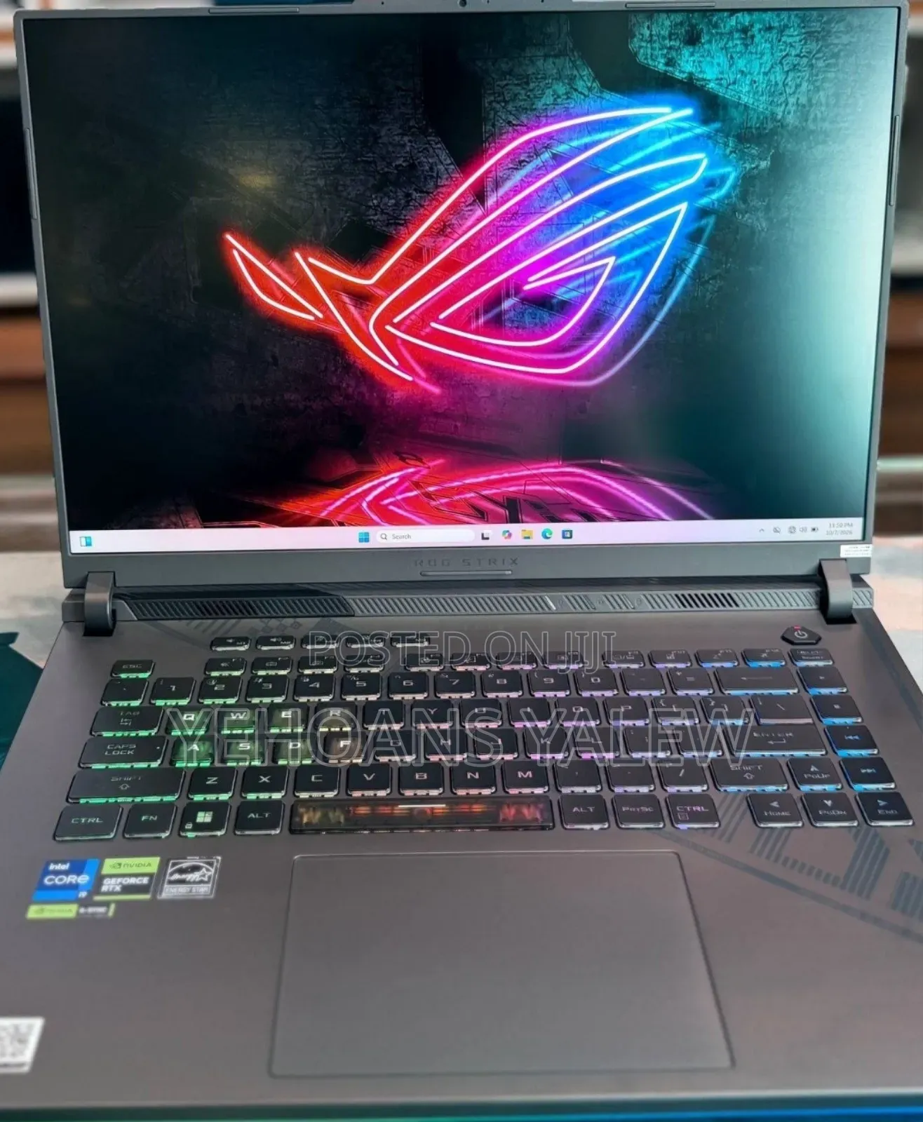 New Laptop Asus ROG Strix G16 G614 16GB Intel Core i9 SSD 1T