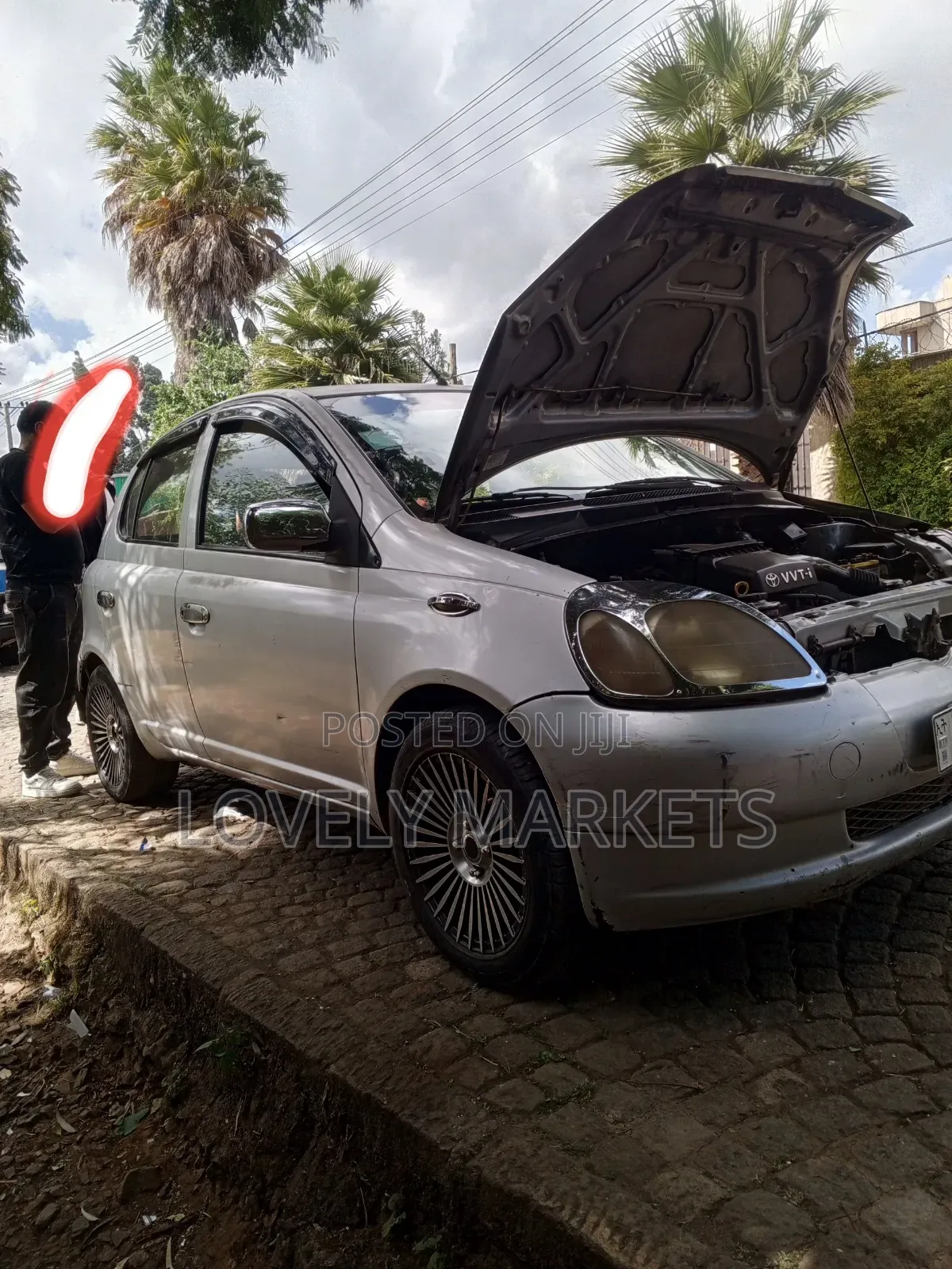Toyota Vitz 2001 Silver
