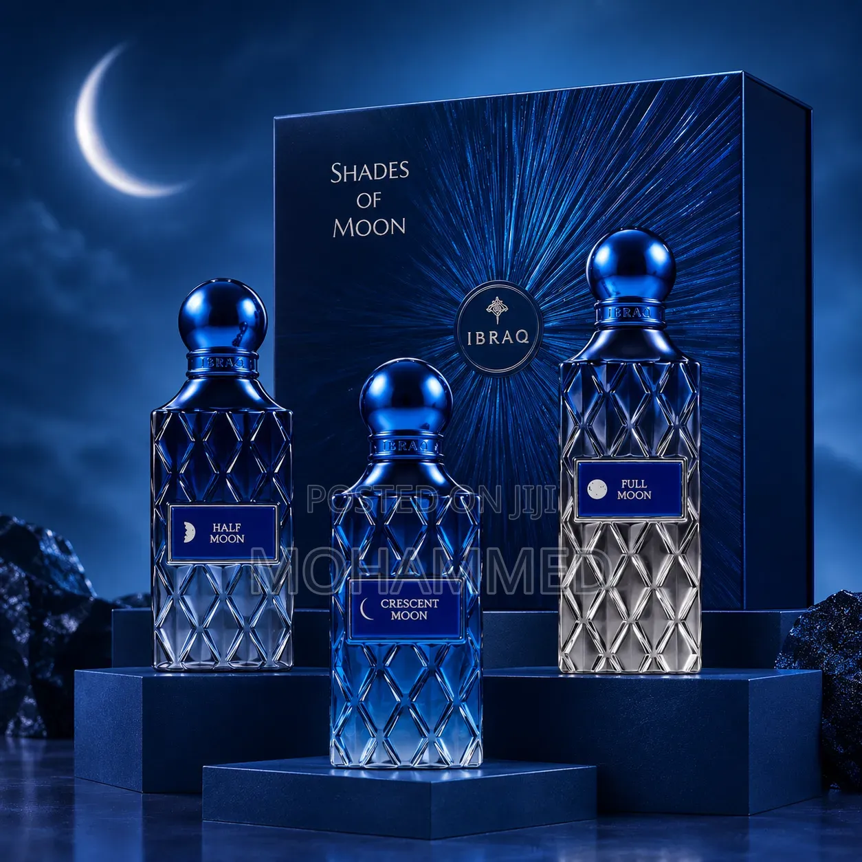IBRAQ Moon Collection 3-in-1 Perfume Set 325ml (75ml + 100ml + 150ml)