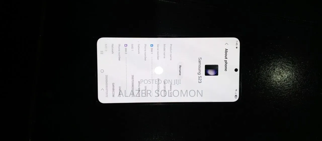 Samsung Galaxy S23 256 GB Black