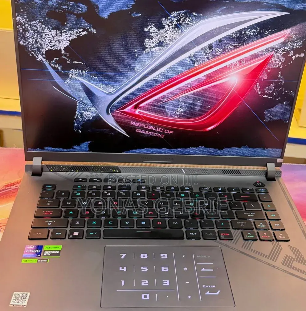 New Laptop Asus ROG Strix G16 G614 16GB Intel Core i9 SSD 1T